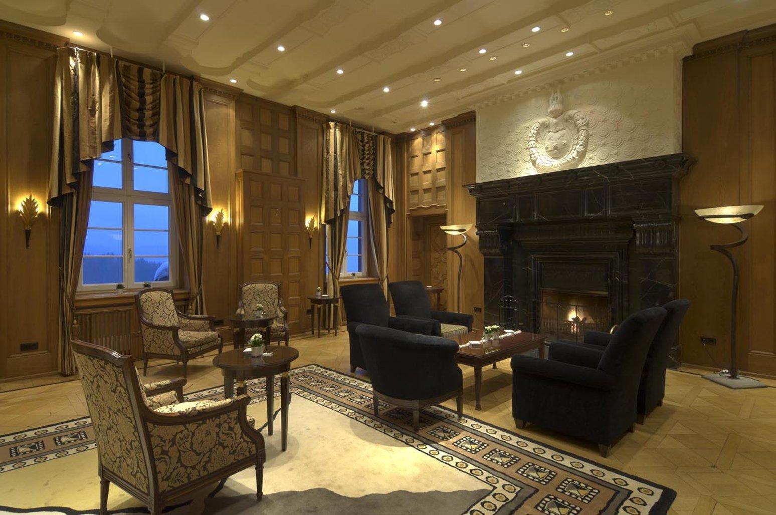 Schlosshotel Buehlerhoehe Schönbüch Bagian luar foto